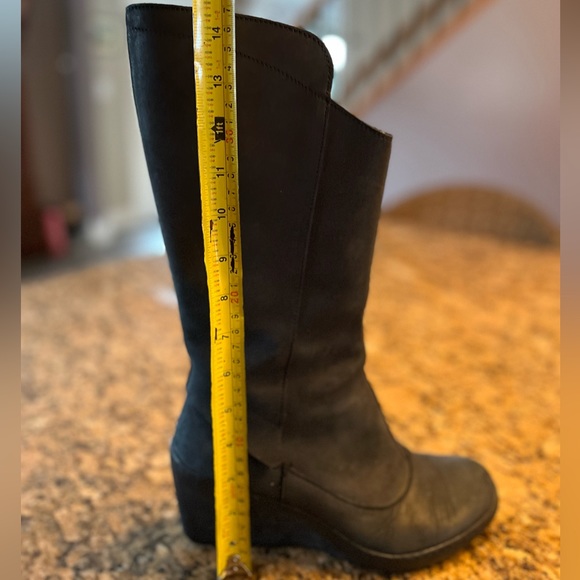 El Naturalista Wedge Boots With Spats and Awesome Lime Green Liners! - Picture 11 of 14